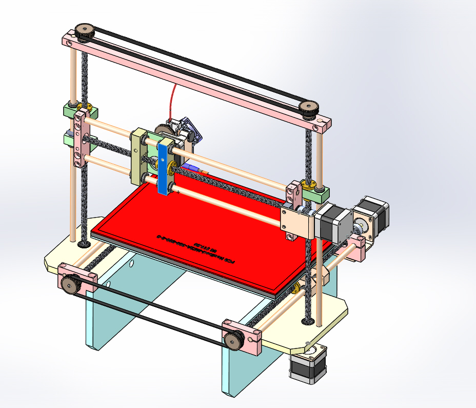 3D打印机300X200X200 V3